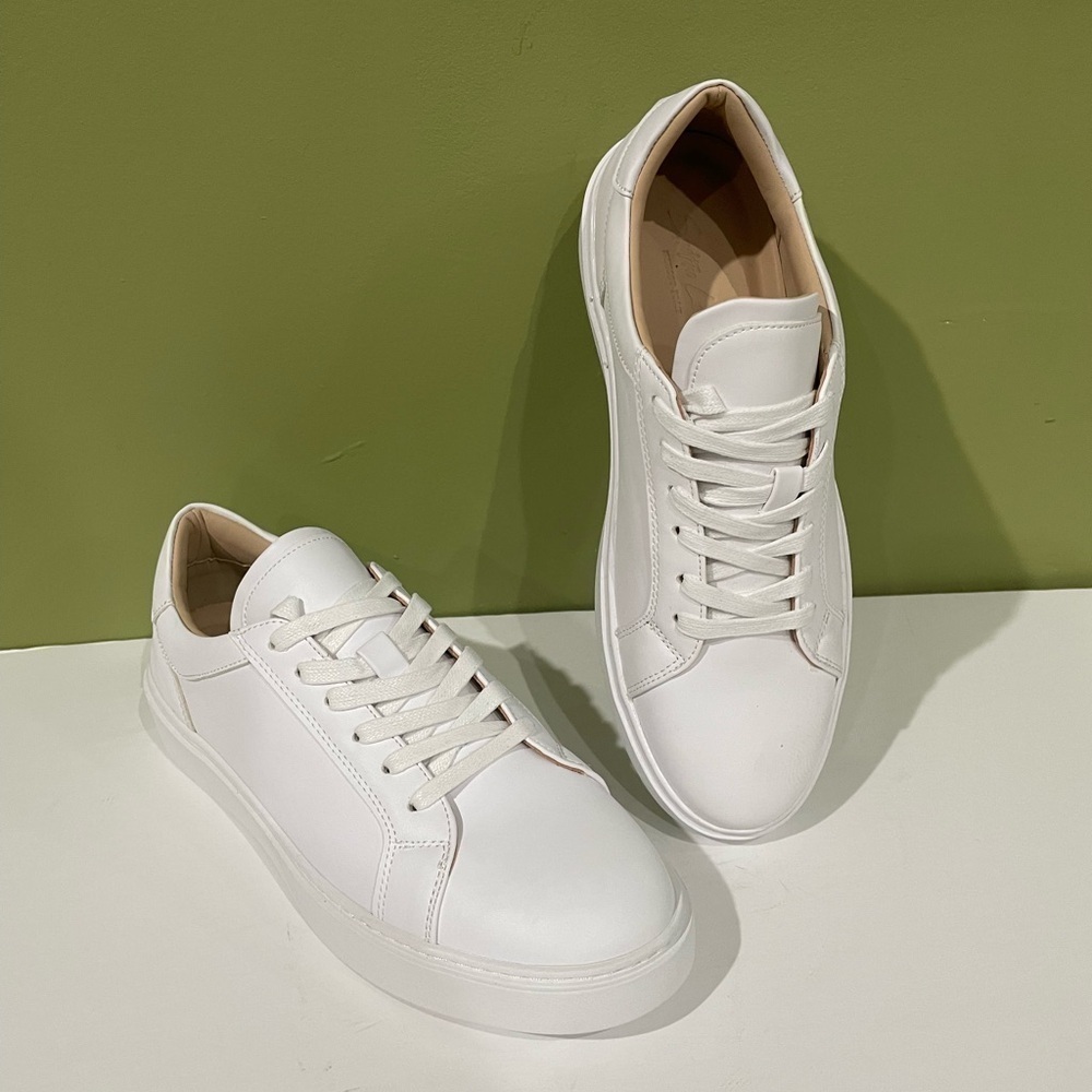 Santino Luciano shoes casual sneakers white lace up